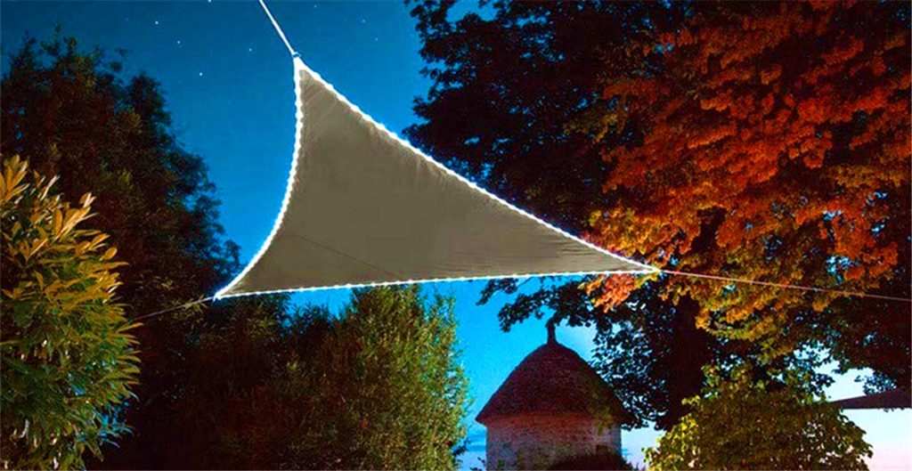 LED string light shade sail_2