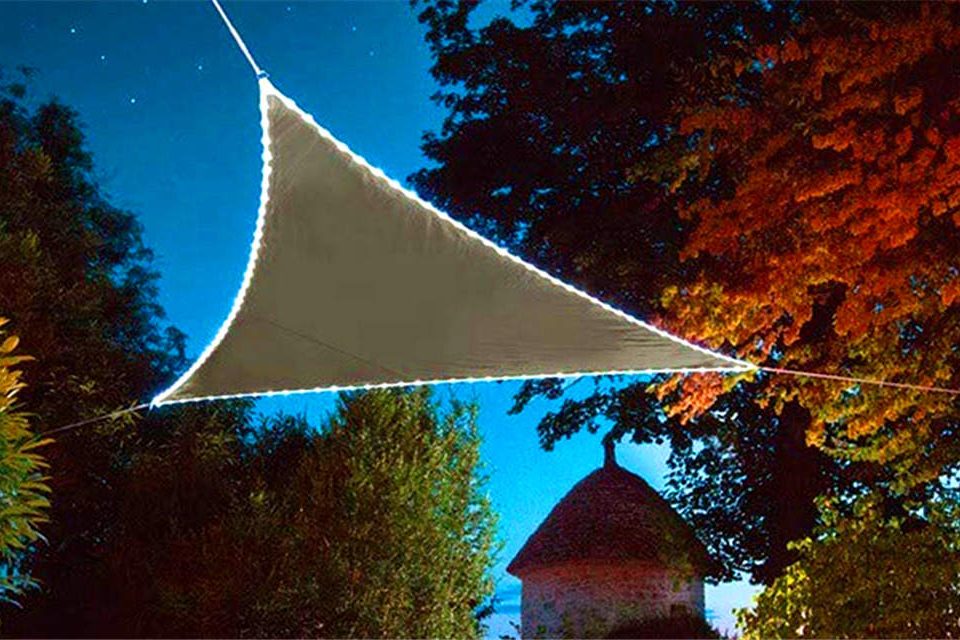 LED string light shade sail_2