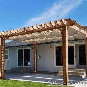 wave shade sail for yard-1