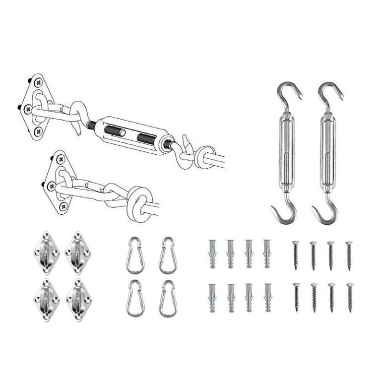 Installation Accessories Shade Sails Supplier Direct Factory