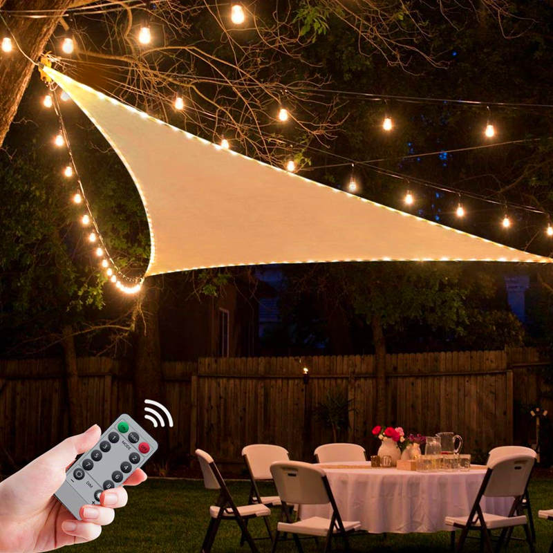 Light String Shade Sails, Shade Sails Supplier